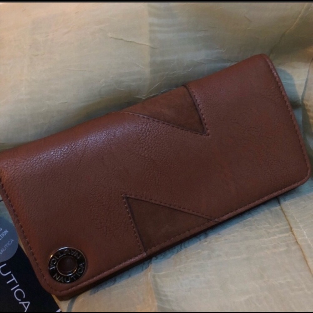 Nautica Vegan Leather Wallet